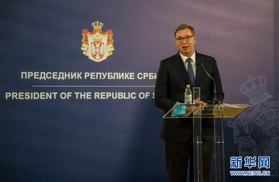 (國際·圖文互動)(1)中企簽約塞爾維亞快速路項(xiàng)目