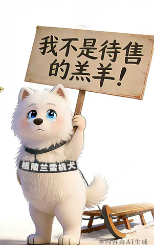 AI漫畫(huà)丨格陵蘭：我不是待售的羔羊！