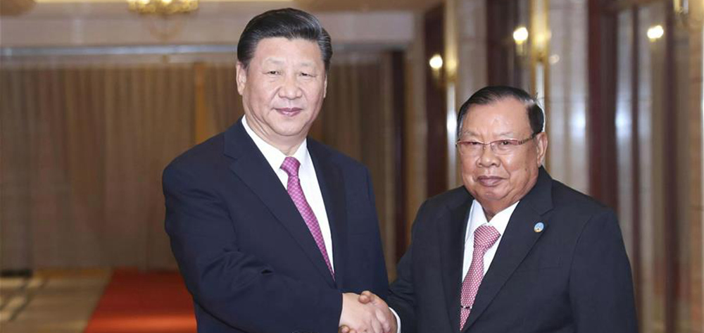 習(xí)近平再次會(huì)見老撾人民革命黨中央委員會(huì)總書記、國(guó)家主席本揚(yáng)