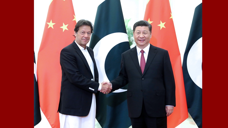 習(xí)近平會見巴基斯坦總理伊姆蘭&middot;汗