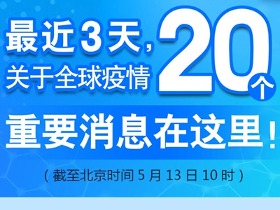 【圖解】最近3天，關于全球疫情20個重要消息在這里！