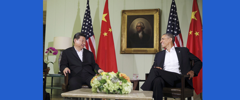 2013年6月，習(xí)近平與美國總統(tǒng)奧巴馬共同會(huì)見記者