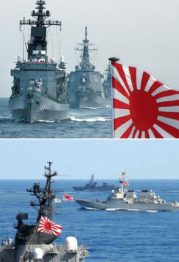 日本已進入戰(zhàn)爭氣氛？